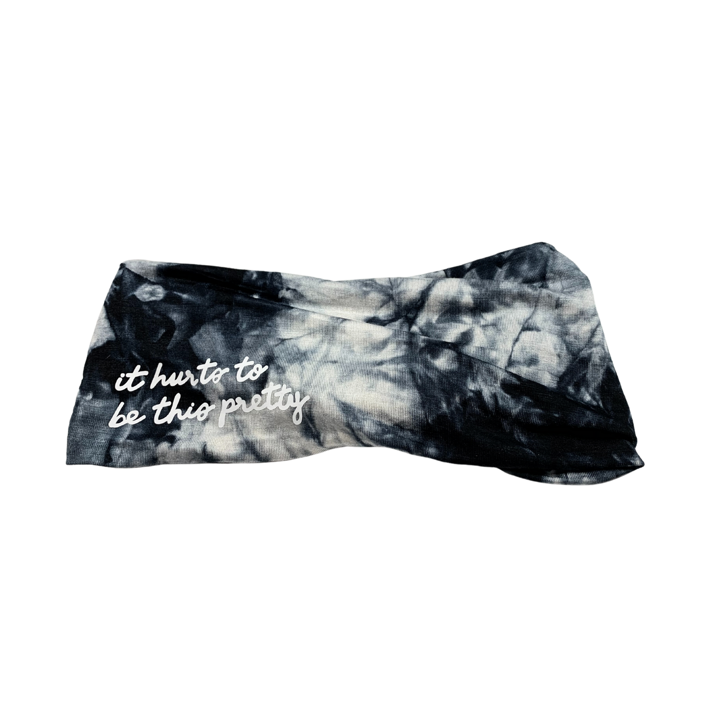 Tie Dye "It Hurts To Be This Pretty" Headband